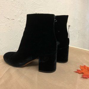 Vince Camuto Velvet Ankle Boots